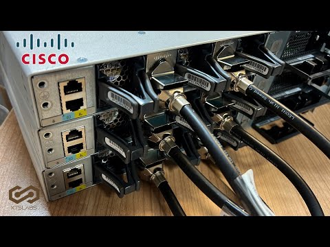 Stacking Cisco Catalyst 9300L