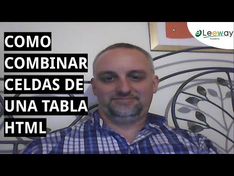 Cómo combinar celdas de una tabla HTML usando JavaScript