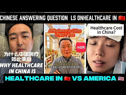 CHINESE ANSWERING QUESTIONS ABOUT HEALTHCARE IN THE COUNTRY ON REDNOTE AMERICANS CAN'T  BELIVE THIS!