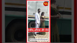 Rubina Dilaik & Abhinav Shukla Light Up the Sets of 'Pati Patni Aur Panga'