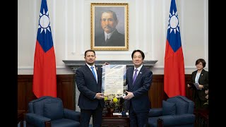 20250717 總統接見「瓜地馬拉共和國國會議長羅慕斯乙行」