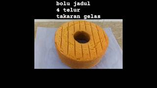 bolu panggang 4 telur empuk dan lembut