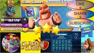 daily attacks CLAN GAMES UPDATE