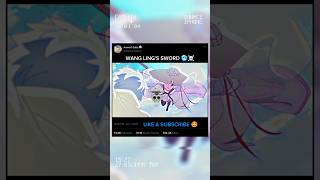 Wang Ling's Sword 🥶☠️Coldest  Moments 🔥😱thedailylifeoftheimmortalking #anime #wangling