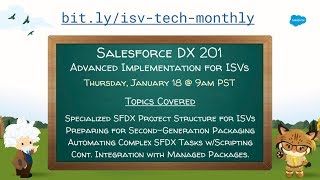 Salesforce DX 201 - Advanced Implementation for ISVs