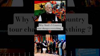 Why Modi's 5-Country Tour Changes  #modi #brics #africa #modivisit #bricssummit #news #geopolitics