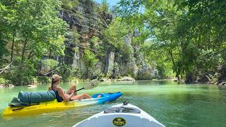 Buffalo River Kayak Camping 3 Days Off Script Drifting Wild (Ponca to Pruitt)