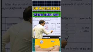 UP Lekhpal subject wise syllabus 2025 #uplekhpal #update #rwa
