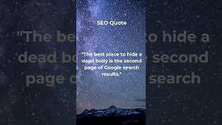 Because nobody will ever find it there! #seomemes #googlesearch erp