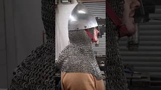 Forging a Norman Helmet from scratch with Lancaster Armoury