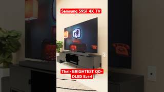The New S95F, Samsung’s BRIGHTEST QD-OLED 4K TV