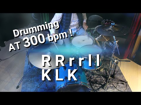 How drum FAST tempos with this EASY pattern