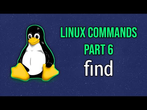How to use the find command | Linux commands part 6