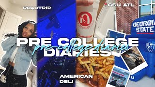 PRE-GRAD DIARIES 01: ATL, college orientation vlog, college reveal, life update + more!