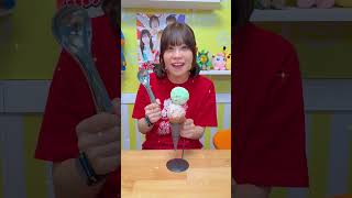 What flavor of ice cream do you like? Let's play ice cream shop♪#shorts