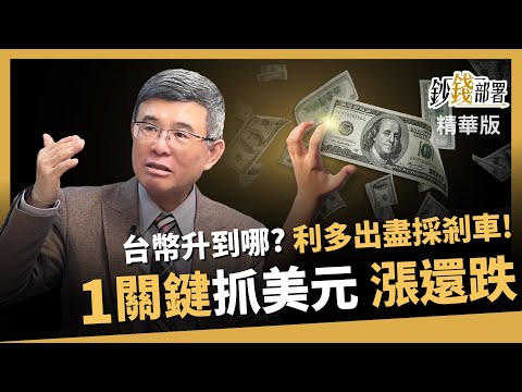 【精華】台幣還會爆衝嘛？利多出盡踩煞車！1關鍵判斷美元未來走勢《鈔錢部署》盧燕俐 ft.吳嘉隆 20250507