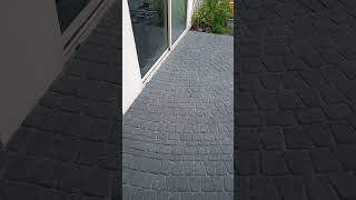 interlock #construction #fountain #concretecrackrepair #fountainview #youtubeshorts #design