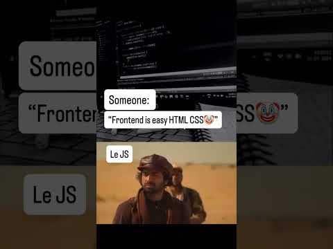 Html CSS Javascript Memes #javascriptshorts #codingmemes #programmingjokes