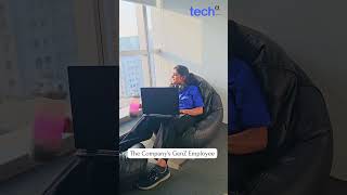 Living that Gen Z groove at work! 🚀💻