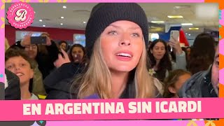 Volvió LA CHINA SUAREZ a Argentina y le respondió a WANDA NARA | #ALaBarbarossa
