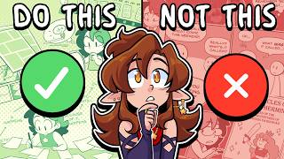 10 Dos and Don'ts for Webcomics!