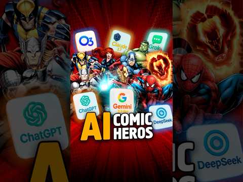 🦾 AI explained like MARVEL HEROES: GPT vs Gemini vs Claude 🤖