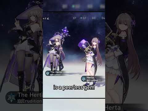 The Herta unique dialogue when paired with Herta - Honkai Star Rail 3.0