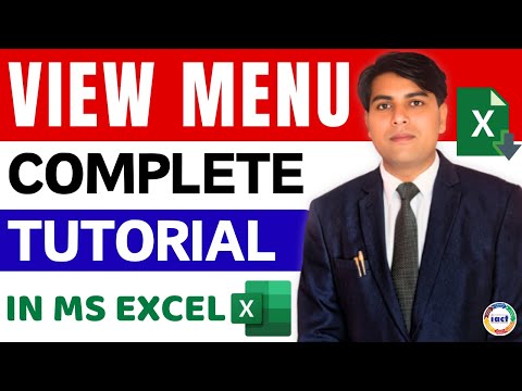 How to Use View Menu | View Menu Complete Tutorial in MS Excel | IACT Computer