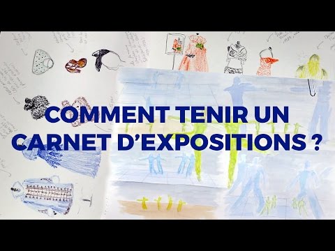 Comment tenir un carnet d'expositions ?