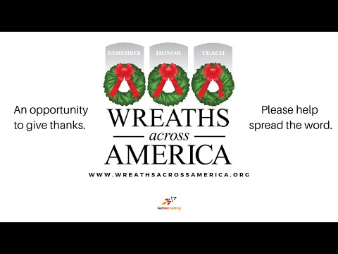 My Chance to Say Thank You - Wreaths Across America