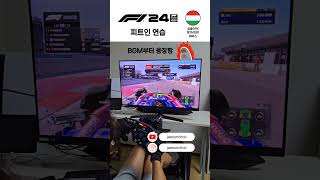 [F1 24 싱글모드] 헝가리 그랑프리 : 피트인 연습 중 #f124 #f1game