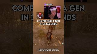 35 Second Generator #dbd #dbdshorts #deadbydaylight #dbdclips #deadbydaylightsurvivor #dbdsurvivor