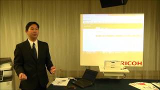 RICOH 文件安全架構 『第三層』管理報表展演