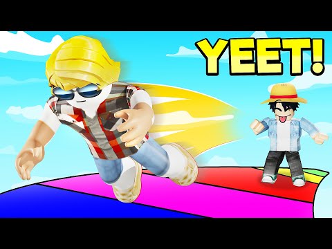 YEETING BOB & CHOP 9,512,731 KM in ROBLOX!