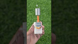 DIY Spinning Light Illusion | Dual Motor LED Generator Project #shorts #dcmotor #project #diy