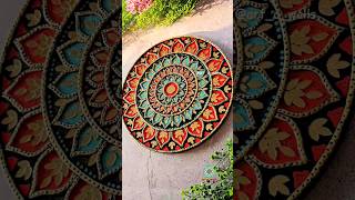 Antique Lippan Art 😍 Wall decor, For DIY kits connect on whatsapp 6382668709 #shorts #trending #diy