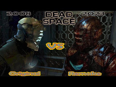 Dead Space 2023 Remake vs Dead Space 2008 Original - Direct Graphics Comparison 4K HDR Max Settings!