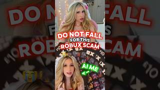 BEWARE of This “ROBUX” SCAM!!!