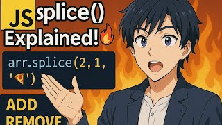 Master splice() in JavaScript 🔥 | Add, Remove & Replace Elements Like a Pro!