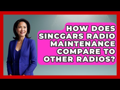 How Does SINCGARS Radio Maintenance Compare To Other Radios? - Tactical Warfare Experts