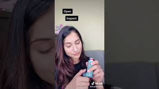 How to Use a Spacer | Dr. Amna Husain #shorts #spacer #howtouseaspacer