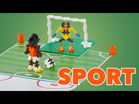 Plus Plus Sports - Stop Motion Video