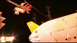 公道輸送・信号下を通過するしんかい6500