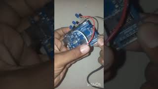 led blink project using Arduino uno #shorts#