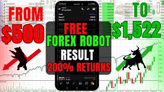 MT4/MT5 Robot Flipped $500 To Over $1,522  Made Over 200% Returns