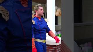 Homelander & Stormfront crash a party!! (The Boys Parody) #Shorts