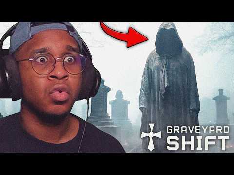 WORKING NIGHT SECURITY IN A HAUNTED GRAVEYARD | Graveyard Shift