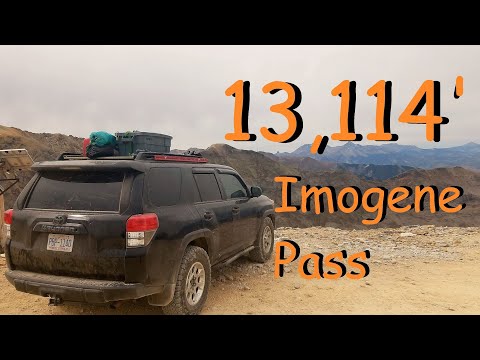 4Runner on Imogene Pass