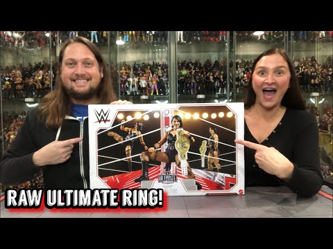 WWE Raw Mattel Ultimate Ring Unboxing & Review!