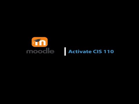 CIS 110 Getting Started